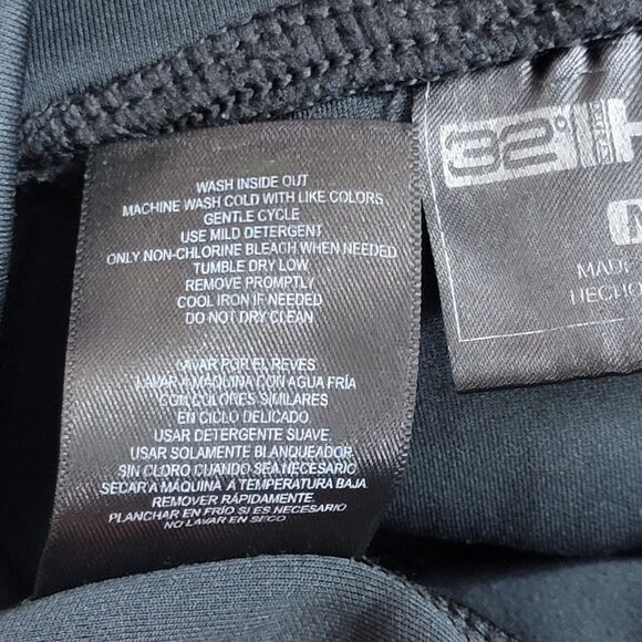 32 Degrees Heat Hoodie Mens Medium Black Super Soft Pullover Jacket Sweatshirt - Picture 12 of 12